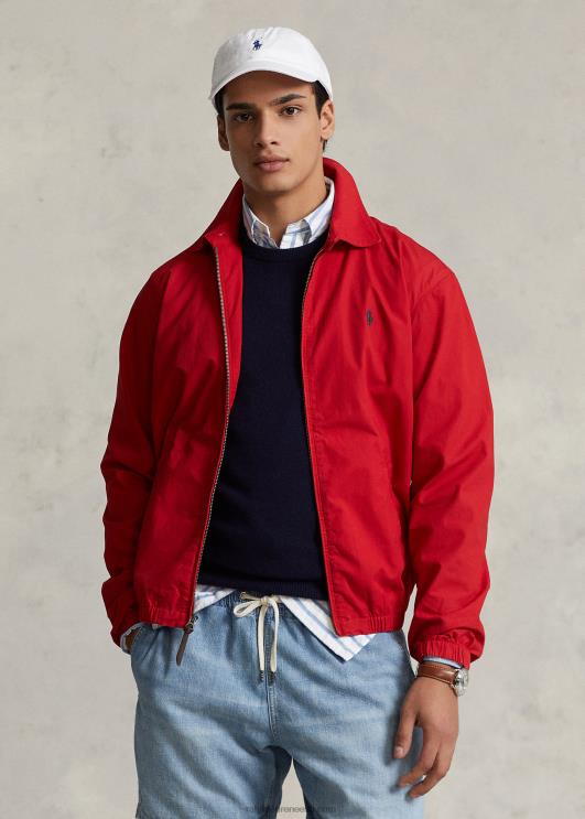 Ralph Lauren mehed bayport poplin jope PR0V1106 Rl 2000 punane