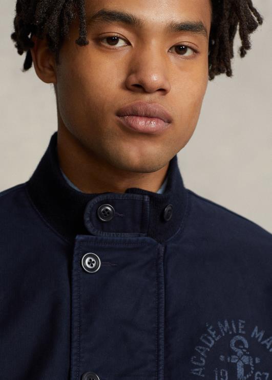 Ralph Lauren mehed graafiline teki jope PR0V1264 lennuväe merevägi