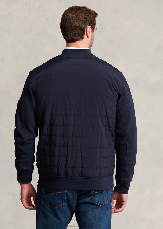 Ralph Lauren mehed hübriid bomber jope PR0V1383 lennuväe merevägi