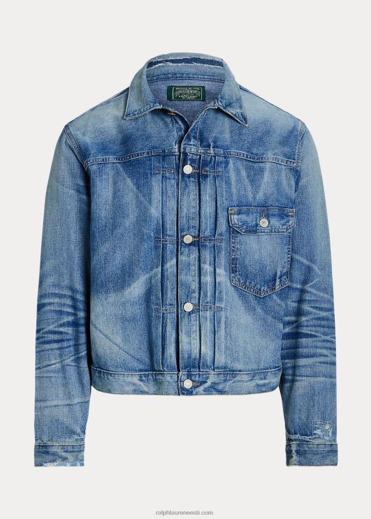 Ralph Lauren mehed hädas teksast rekkamehe jope PR0V1242 glenville