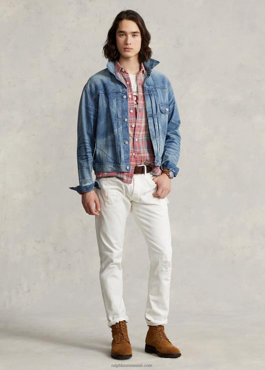 Ralph Lauren mehed hädas teksast rekkamehe jope PR0V1242 glenville