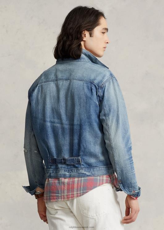 Ralph Lauren mehed hädas teksast rekkamehe jope PR0V1242 glenville