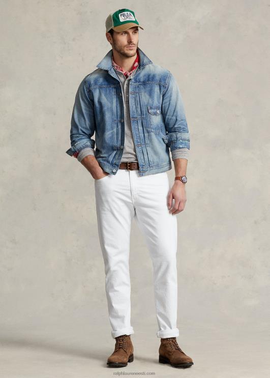 Ralph Lauren mehed hädas teksast rekkamehe jope PR0V1655 sinine