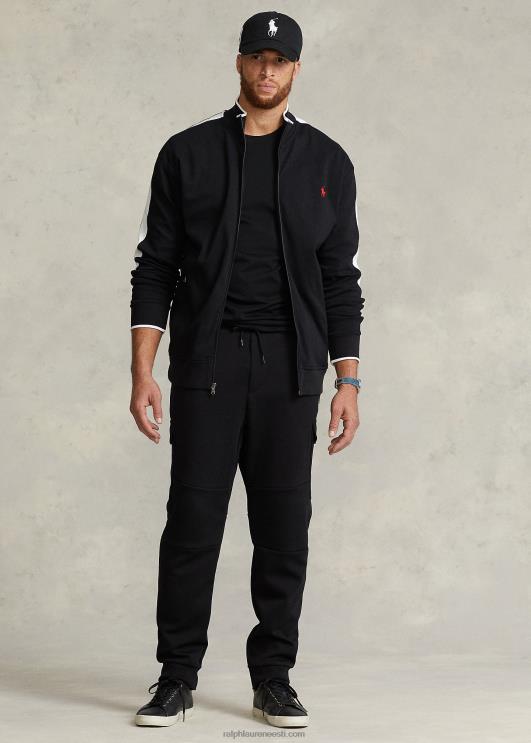 Ralph Lauren mehed interlock rööbastee jope PR0V1634 must