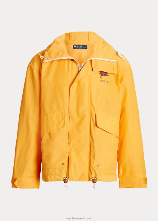 Ralph Lauren mehed kaetud kapuutsiga jope PR0V1280 libe kollane