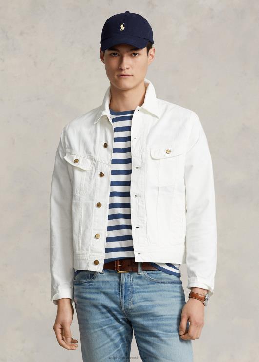 Ralph Lauren mehed lõuendist rekkamehe jope PR0V1135 baari sadam