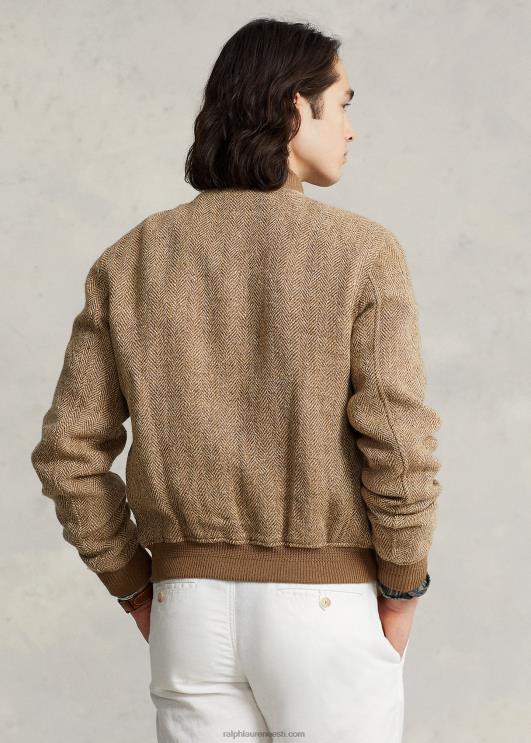 Ralph Lauren mehed linasegune tviidjakk PR0V8612 pruunikas/pruun