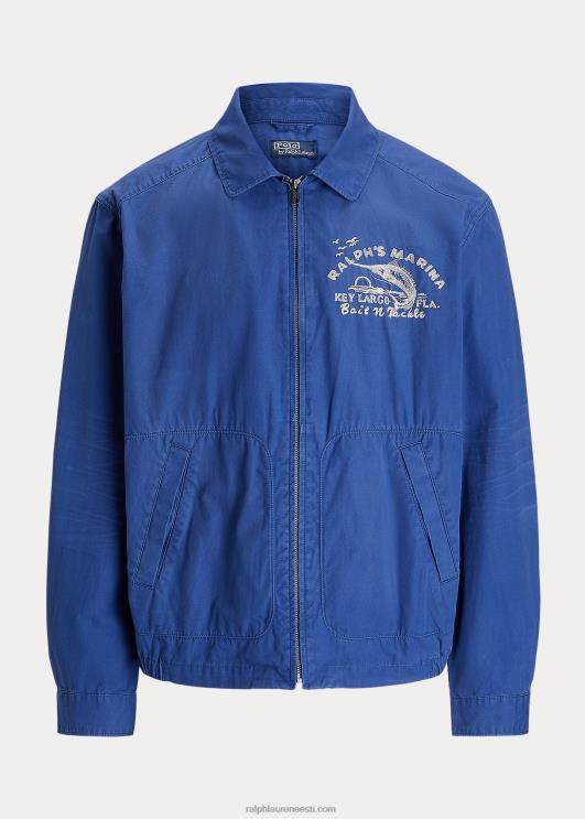 Ralph Lauren mehed marina poplin jope PR0V8634 kuninglik viinamarjaistandus