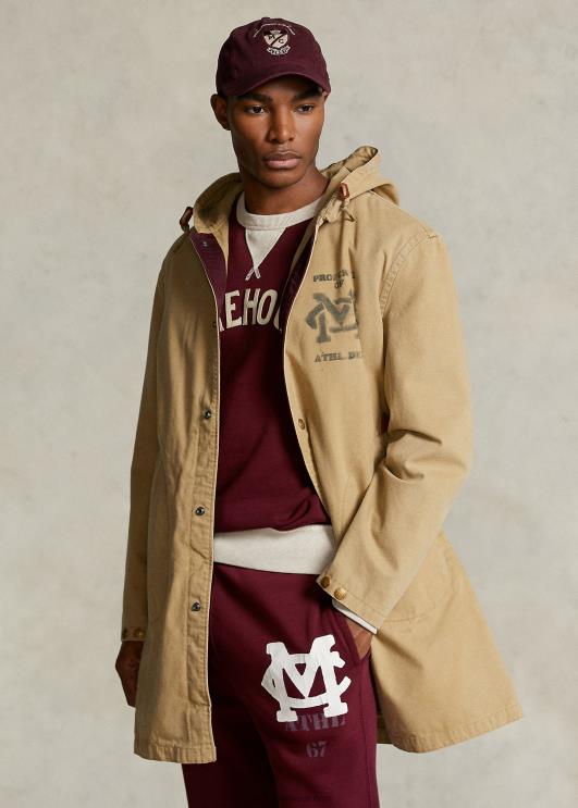 Ralph Lauren mehed morehouse kollektsiooni jope PR0V1294 kõrbe khaki