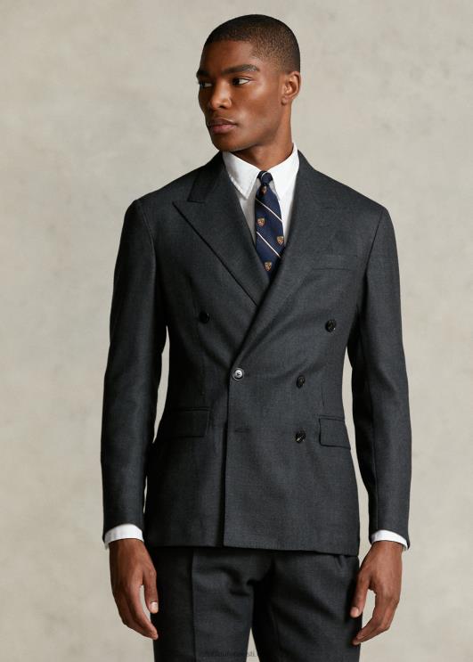 Ralph Lauren mehed morehouse kollektsiooni ülikonna jope PR0V1201 hall