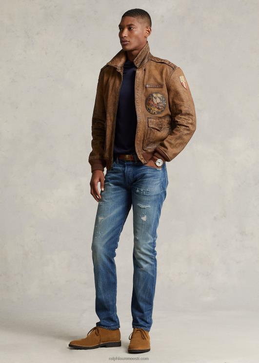 Ralph Lauren mehed nahast lennujope PR0V902 jahimees pruun