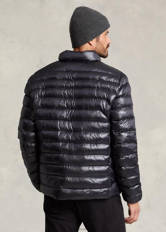 Ralph Lauren mehed pakitav vetthülgav jope PR0V1898 must läikiv