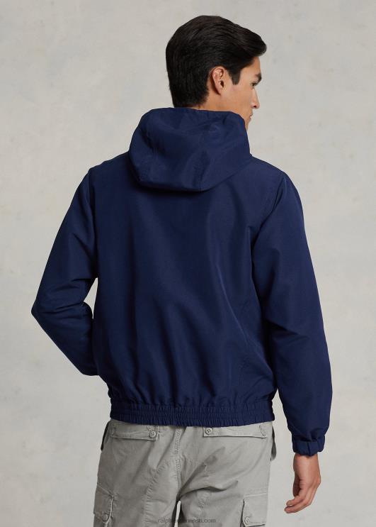 Ralph Lauren mehed pakitav vetthülgav kapuutsiga jope PR0V1207 Newporti merevägi