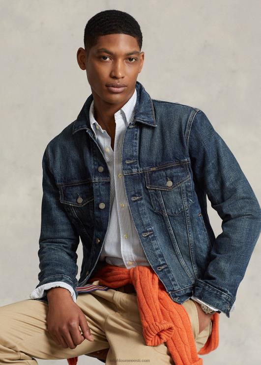 Ralph Lauren mehed pleekinud teksasest rekkamehe jope PR0V911 Trenton