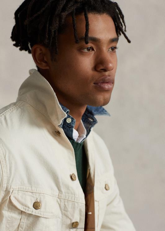 Ralph Lauren mehed polo karu tikitud rekkamehe jope PR0V8523 mineola