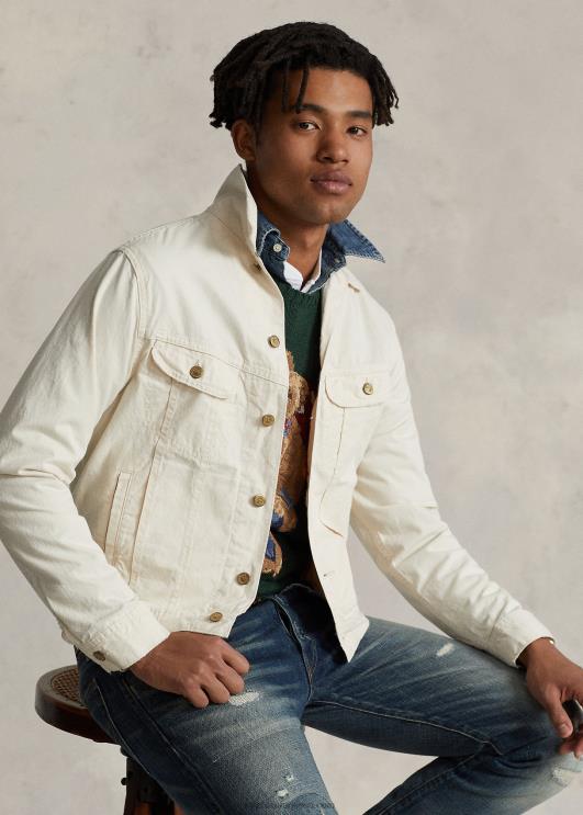 Ralph Lauren mehed polo karu tikitud rekkamehe jope PR0V8523 mineola