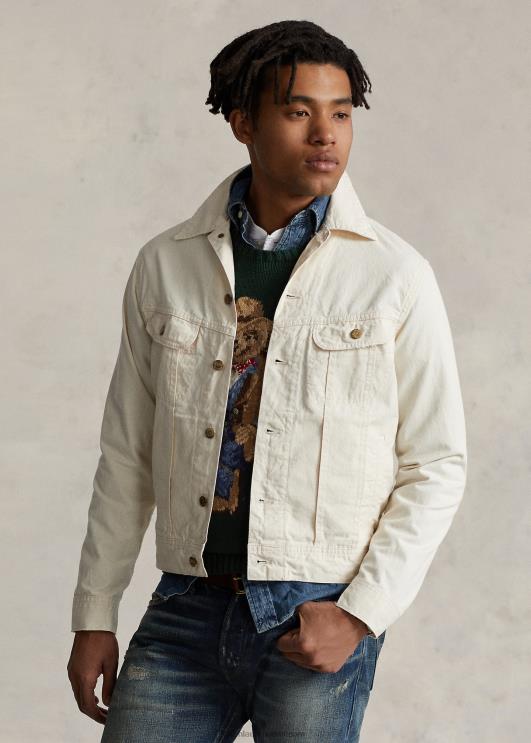 Ralph Lauren mehed polo karu tikitud rekkamehe jope PR0V8523 mineola