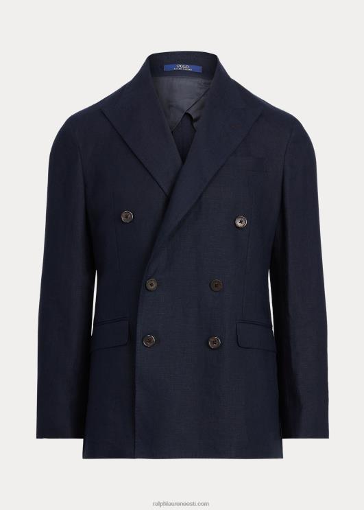 Ralph Lauren mehed polo pehme linane ülikonna jope PR0V1083 tume merevägi