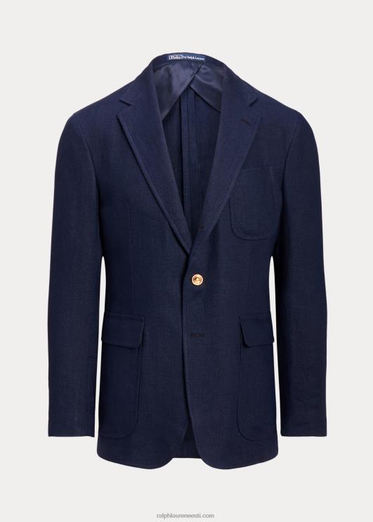 Ralph Lauren mehed polo pehme linane ülikonna jope PR0V1167 merevägi