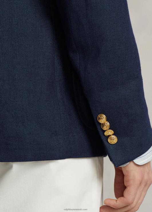 Ralph Lauren mehed polo pehme linane ülikonna jope PR0V1167 merevägi