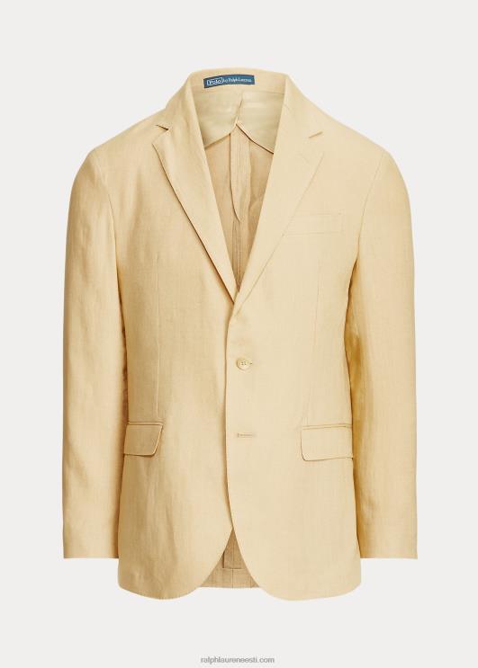 Ralph Lauren mehed polo pehme linane ülikonna jope PR0V748 põhk