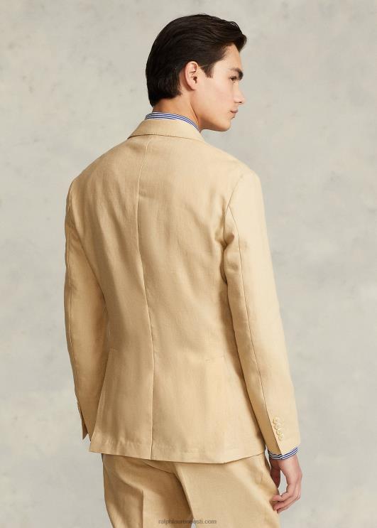 Ralph Lauren mehed polo pehme linane ülikonna jope PR0V748 põhk