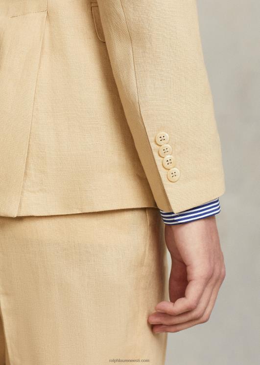 Ralph Lauren mehed polo pehme linane ülikonna jope PR0V748 põhk