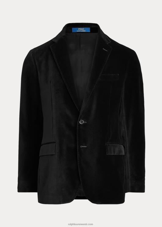 Ralph Lauren mehed polo pehme sametjakk PR0V844 must