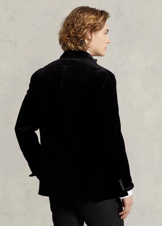 Ralph Lauren mehed polo pehme sametjakk PR0V844 must