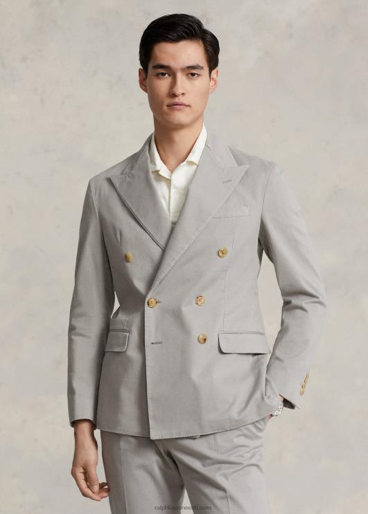 Ralph Lauren mehed polo pehme veniv chino ülikonna jope PR0V1118 hall udu