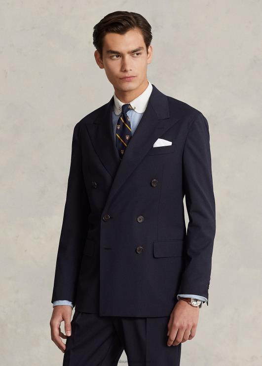 Ralph Lauren mehed polo pehme veniv toimse ülikonna jope PR0V1025 merevägi