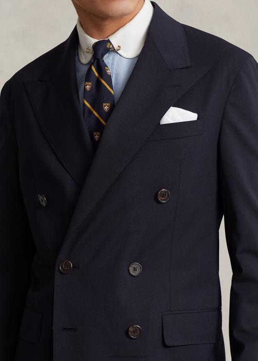 Ralph Lauren mehed polo pehme veniv toimse ülikonna jope PR0V1025 merevägi