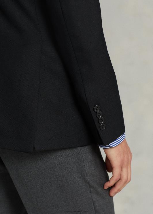 Ralph Lauren mehed polo pehme villane oxfordi ülikonna jope PR0V541 must