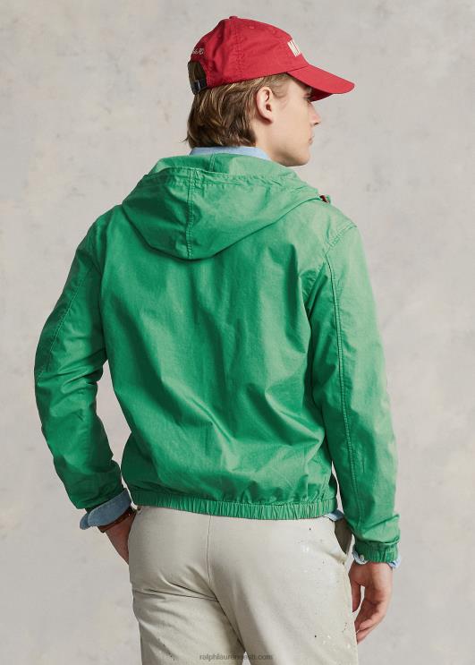 Ralph Lauren mehed popliinist kapuutsiga jope PR0V947 parveroheline