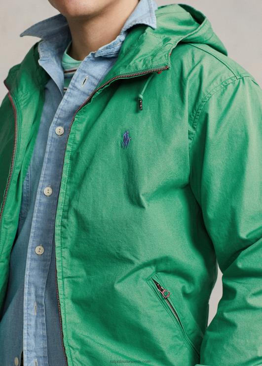 Ralph Lauren mehed popliinist kapuutsiga jope PR0V947 parveroheline