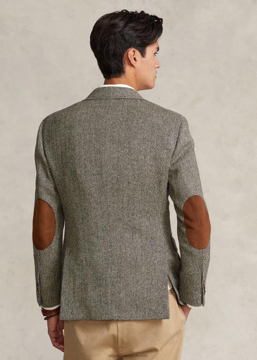 Ralph Lauren mehed rl67 jope PR0V8522 must ja kreemjas