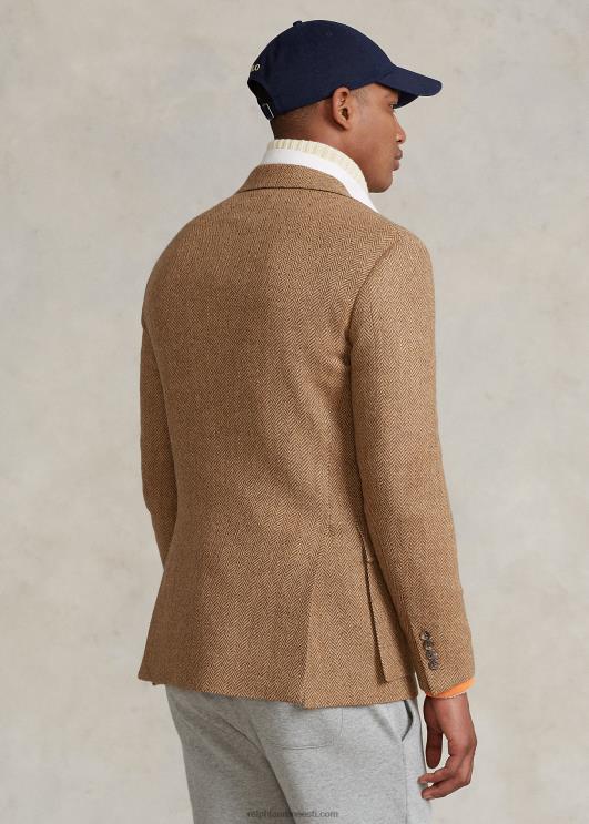 Ralph Lauren mehed rl67 kalasaba jope PR0V1301 pruun ja kaamel