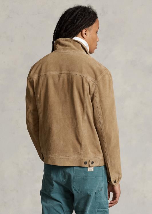 Ralph Lauren mehed seemisnahast rekkamehe jope PR0V1191 kõrbe khaki