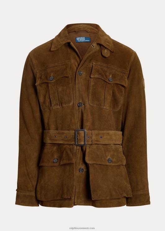 Ralph Lauren mehed seemisnahast vööga tarbejope PR0V1210 sepp pruun