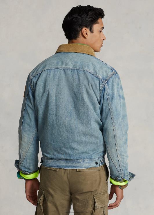 Ralph Lauren mehed teksasest rekkamehe jope PR0V1155 jaanai pesta