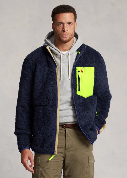 Ralph Lauren mehed tuult tõkestav hübriidjope PR0V1920 Newporti mereväe multi