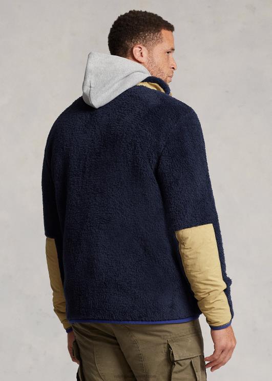 Ralph Lauren mehed tuult tõkestav hübriidjope PR0V1920 Newporti mereväe multi