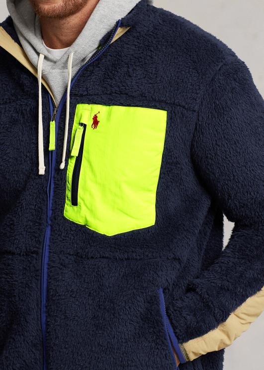 Ralph Lauren mehed tuult tõkestav hübriidjope PR0V1920 Newporti mereväe multi