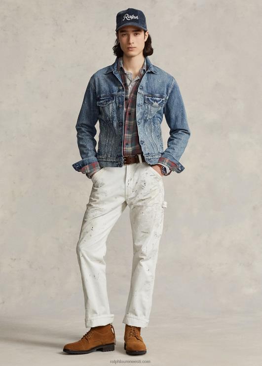 Ralph Lauren mehed värvi-pritsmetega teksaautojakk PR0V105 rodwell