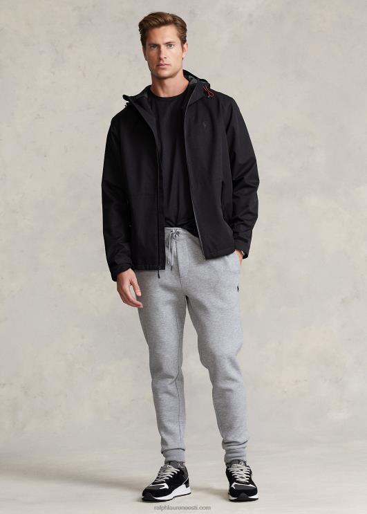 Ralph Lauren mehed veekindel kapuutsiga jope PR0V1162 must