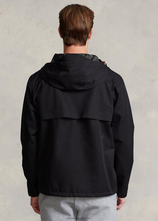 Ralph Lauren mehed veekindel kapuutsiga jope PR0V1162 must