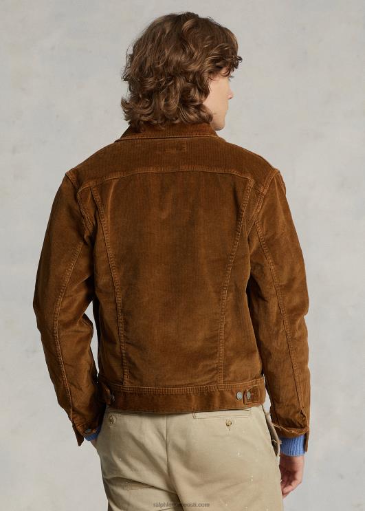 Ralph Lauren mehed veniv velvetist rekkamehe jope PR0V8492 khaki