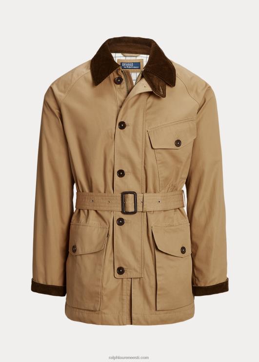 Ralph Lauren mehed ventileeritava vööga jope PR0V1285 kõrbe khaki