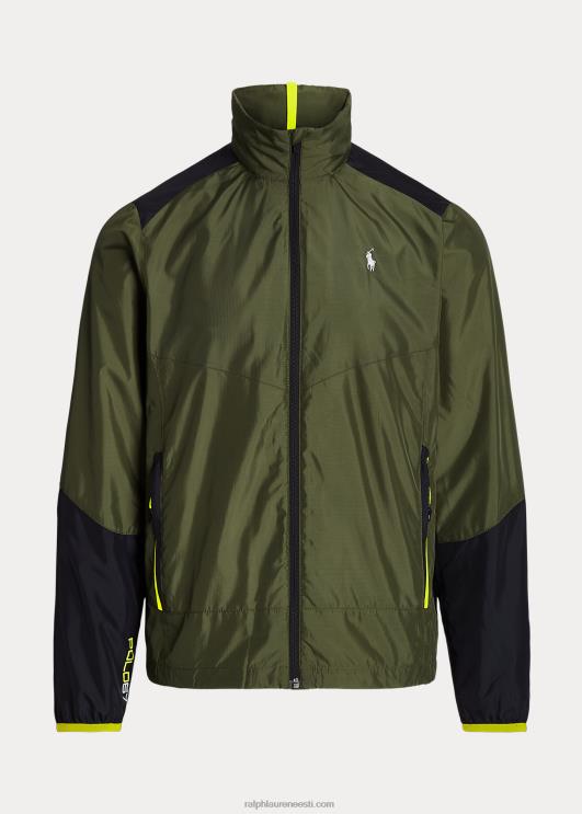 Ralph Lauren mehed vetthülgav ripstop jope PR0V127 tume salvei/must