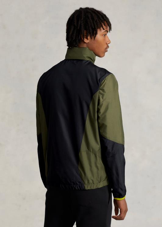 Ralph Lauren mehed vetthülgav ripstop jope PR0V127 tume salvei/must